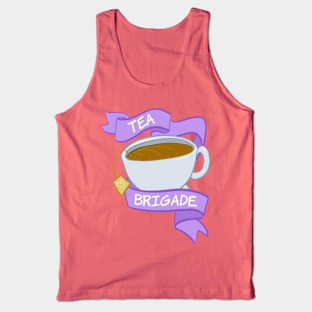 Tea Brigade Tank Top by mcbenik